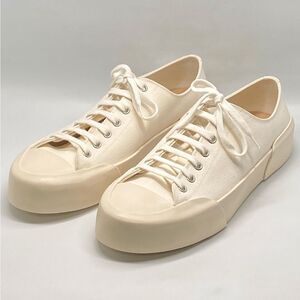 Jil Sander Low-Top Canvas Sneakers size 43/us size 10